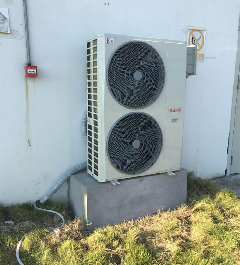 格力防爆空調安裝效果圖